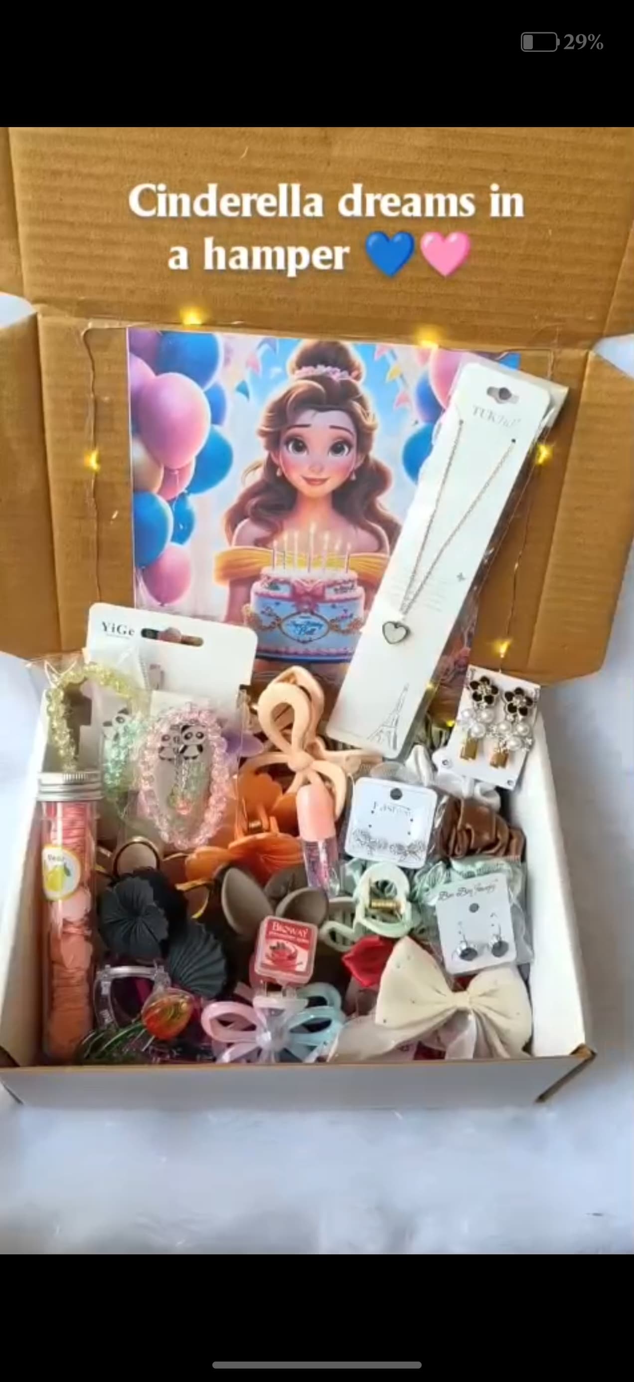 Cindrella hamper