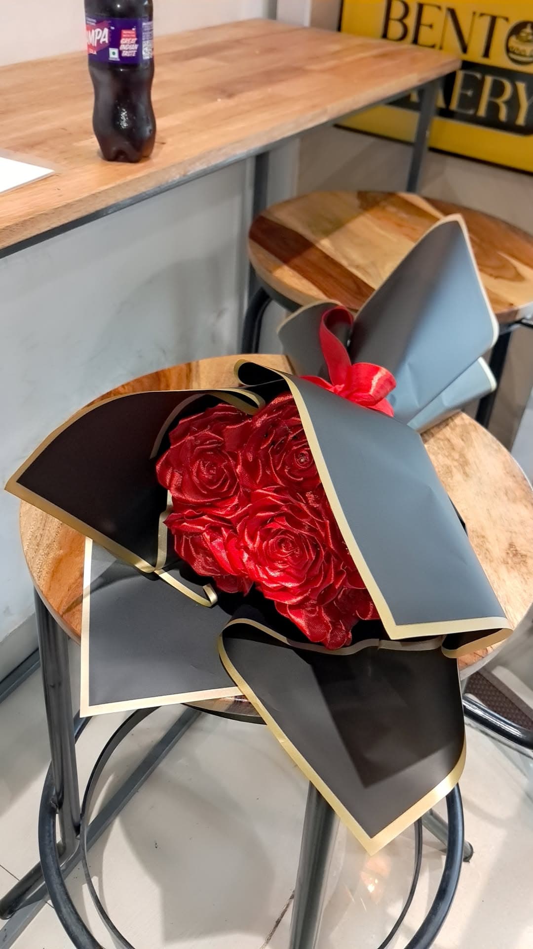 Bouquet and hampers