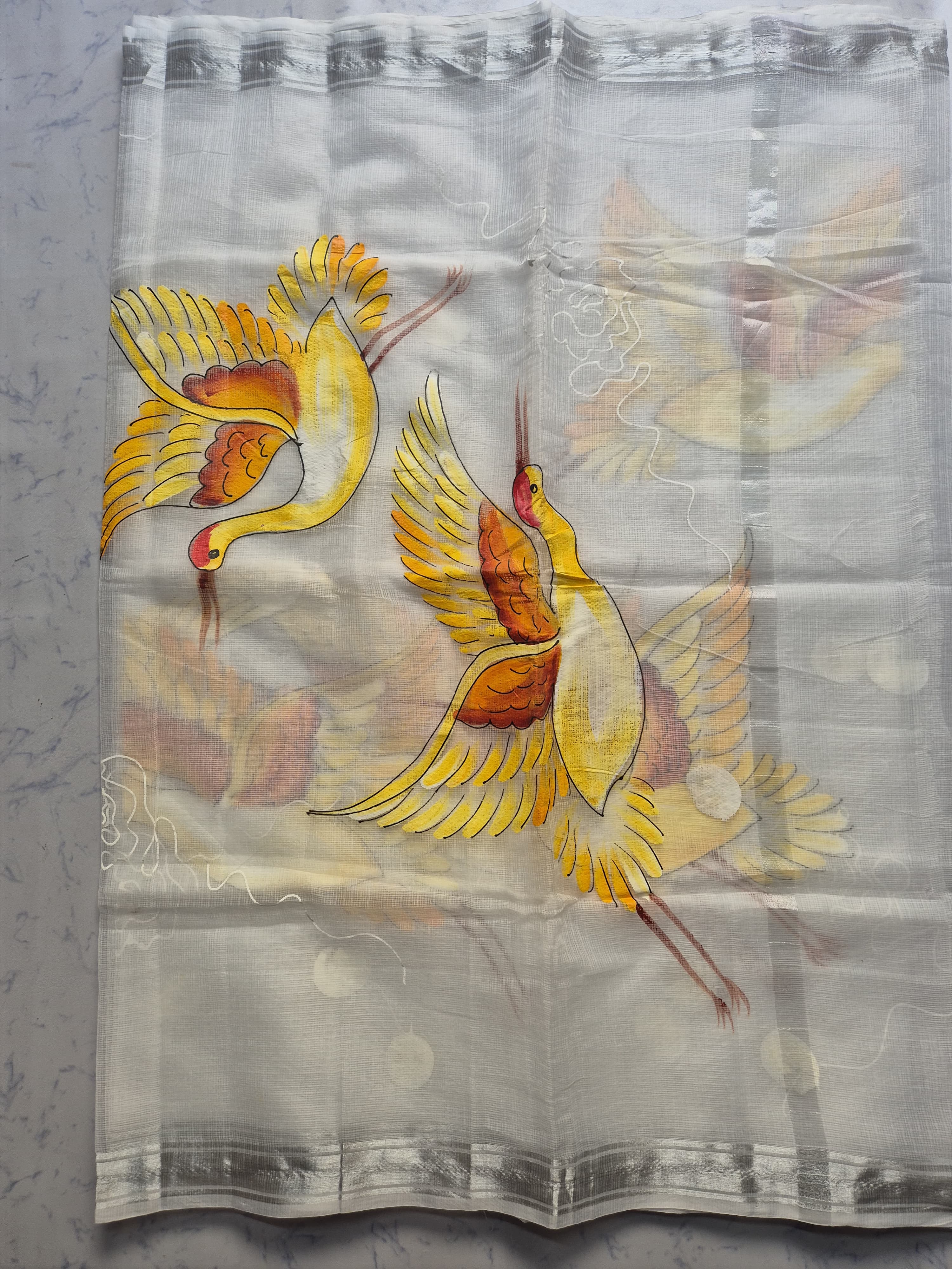 Hand painted Kota sarees