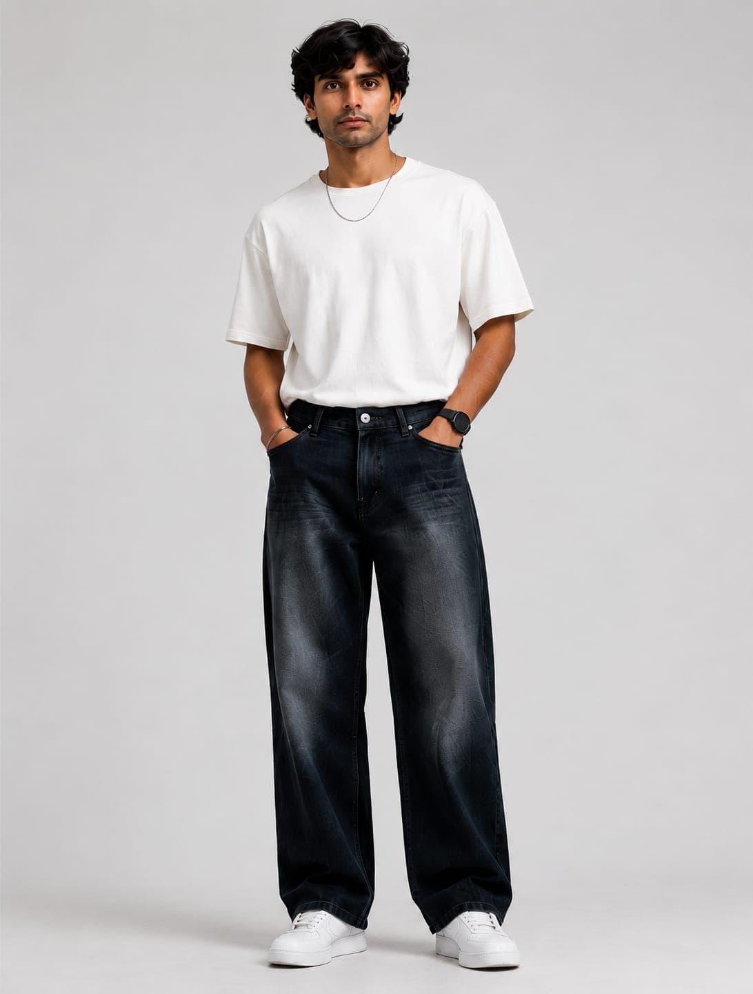 Midnight Fade Baggy Jeans